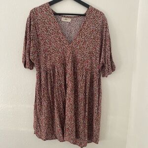 Floral V-Neck Blouse